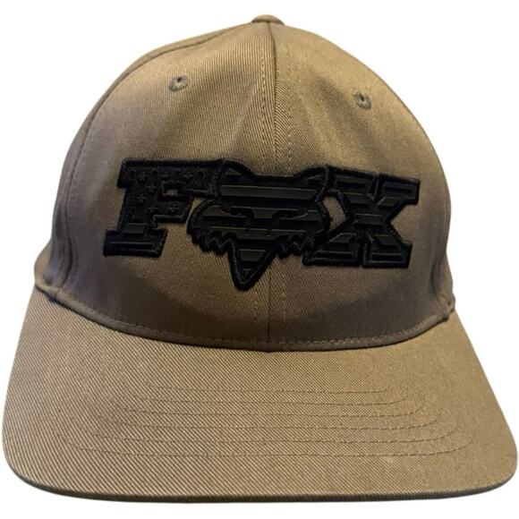 Fox Racing FlexFit Encumber Green Hat Adult L/XL - Picture 2 of 4